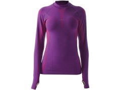 Dámské sportovní tričko s dlouhým rukávem IRON-IC - fialová Barva: Violet NY, Velikost: