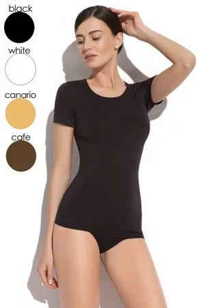 Dámské tričko T-SHIRT 2K608 černé - Gatta - Dámské oblečení trika