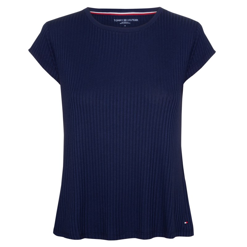Dámské Tričko s krátkým rukávem UW0UW00670 - Tommy Hilfiger - Dámské oblečení trika