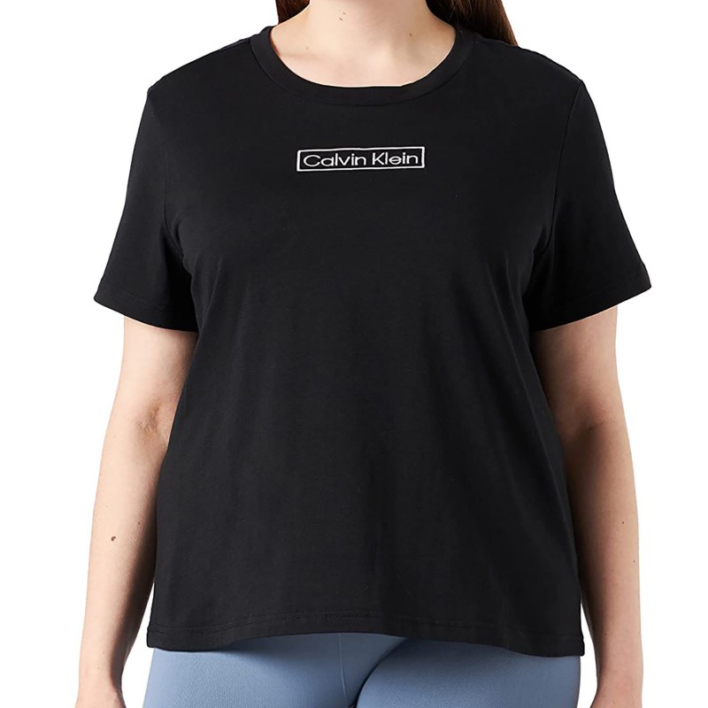 Dámské Tričko s krátkým rukávem QS6798E-UB1 - Calvin Klein