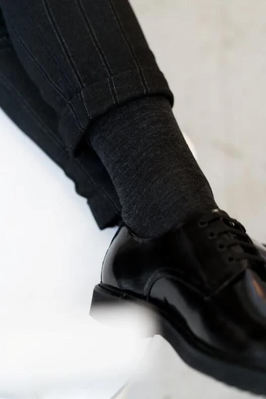 Ponožky Steven art.130 poloviční froté Merino Wool 41-46
