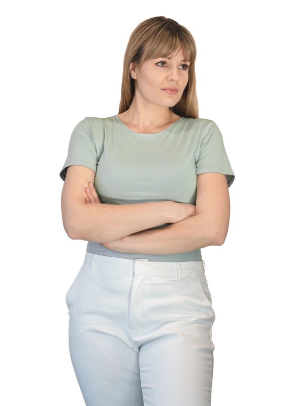 Dámské tričko Carla mint - BABELL - Dámské oblečení trika