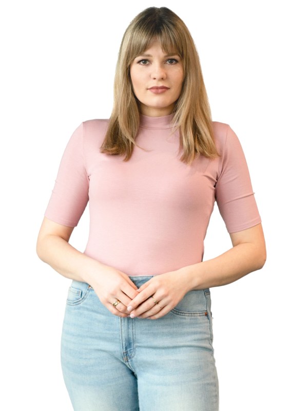 Dámské tričko Layla pink - BABELL - Dámské oblečení trika