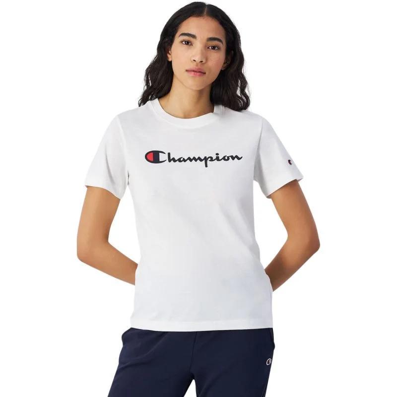 Champion SS Tee W 117534 WW001 Tričko - Dámské oblečení trika