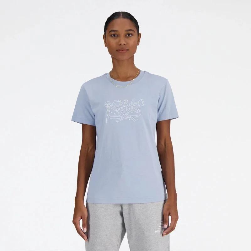 New Balance S/S Floral Tee Lay W WT41912LAY Tričko