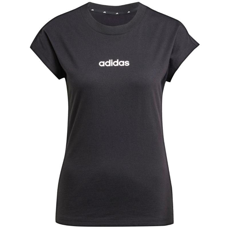 Bavlněné tričko adidas Essentials Linear W JC8238 - Dámské oblečení trika
