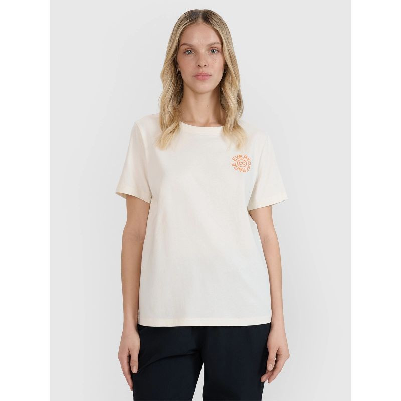 Dámské tričko oversize s potiskem 4F 4FWSS25TTSHF1994-11S