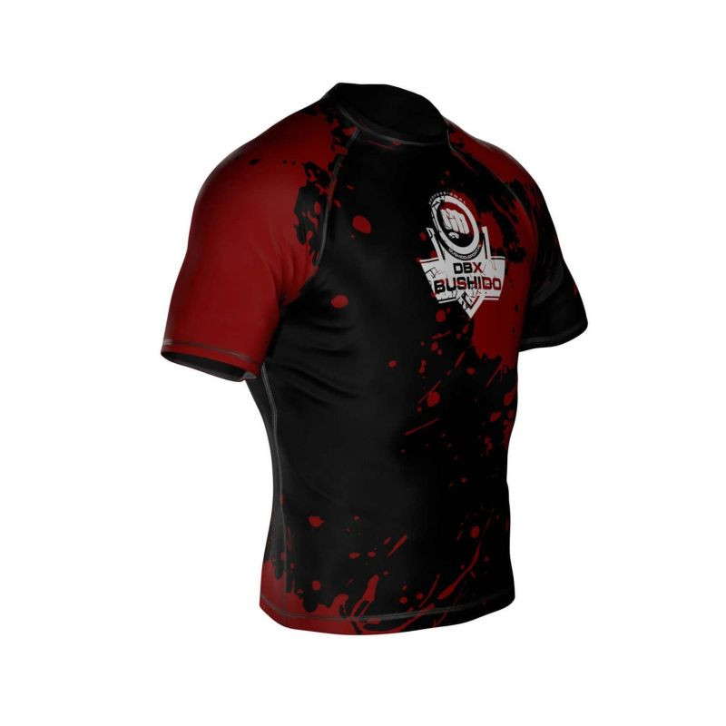 Kompresní tričko „Blood“ Rashguard je vyrobeno z materiálu DBX MORE DRY M