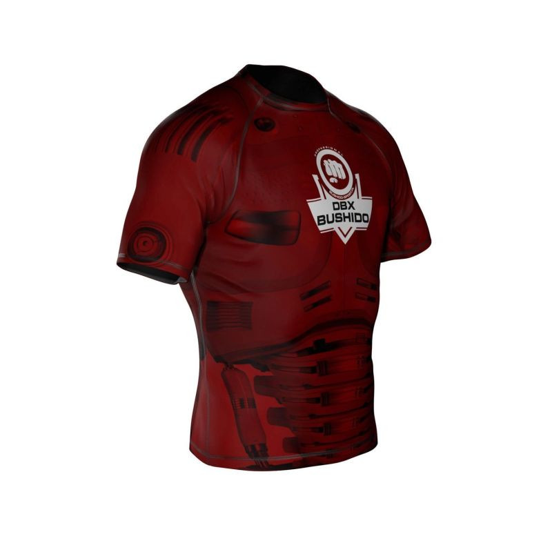 Kompresní tričko „Cyborg“ Rashguard z&nbsp;materiálu DBX MORE DRY M - Dámské oblečení trika