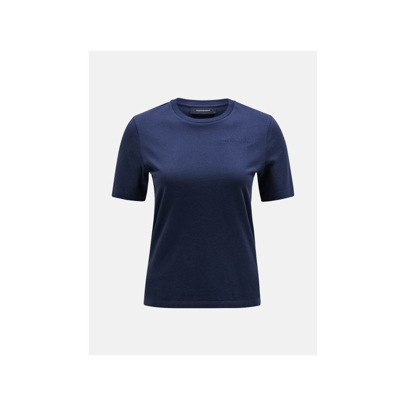 Tričko Peak Performance W Original Small Logo Tee námořnická modrá