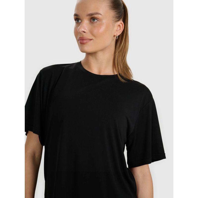 Dámské modalové tričko oversize 4F 4FRAW25TTSHF3408-20S - Dámské oblečení trika