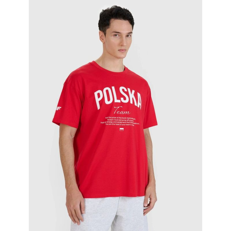 Unisexové fanouškovské tričko 4F 4FRMM00TTSHU2949-62S