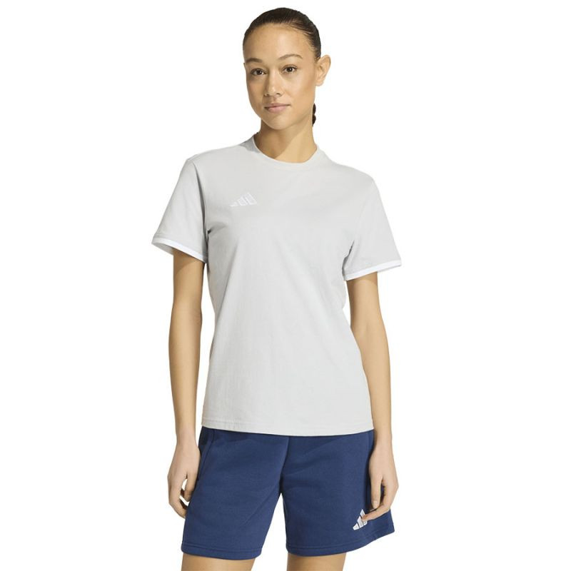 Dámské tričko adidas Entrada 26 Tee šedá JZ6680 - Dámské oblečení trika