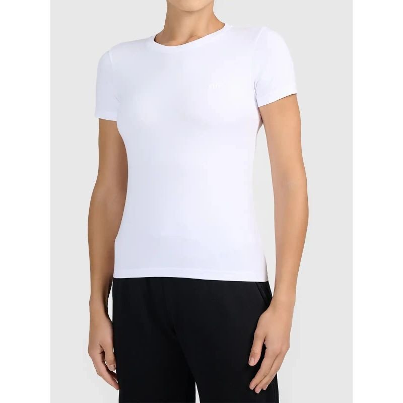 Dámské tričko slim z&nbsp;kolekce Basic značky 4F 4FWMM00TTSHF3306-10S - Dámské oblečení trika