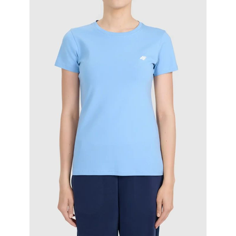 Dámské tričko slim z kolekce Basic značky 4F, model 4FWMM00TTSHF3306-32S