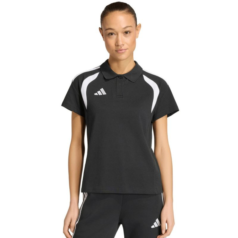 Dámské tričko adidas Tiro 26 League Polo černé KF3403 - Dámské oblečení trika