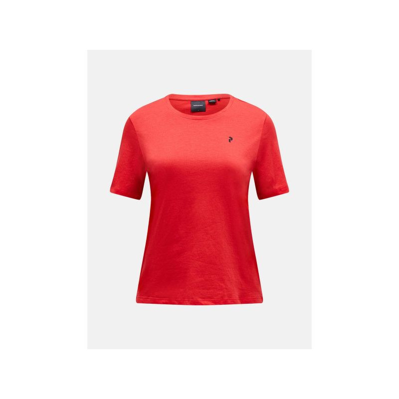 Tričko PEAK PERFORMANCE Explore Graphic Tee Women, červené