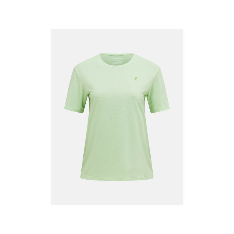 Tričko PEAK PERFORMANCE Polartec® Delta™ Shortsleeve Women, zelené