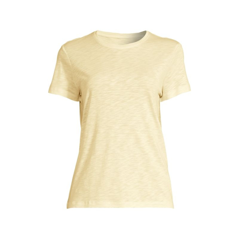 Dámské tričko Casall Soft Texture Tee, žluté