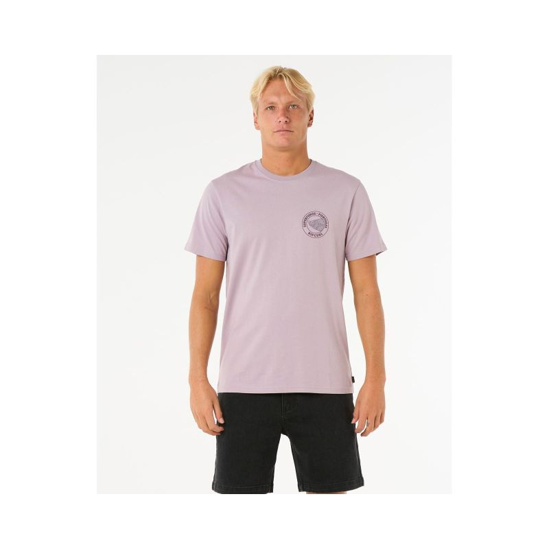 Tričko RIP CURL Desti Animals Tee, fialové