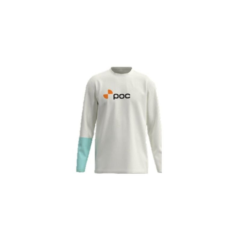 Tričko POC L/S Tee, bílé - Dámské oblečení trika