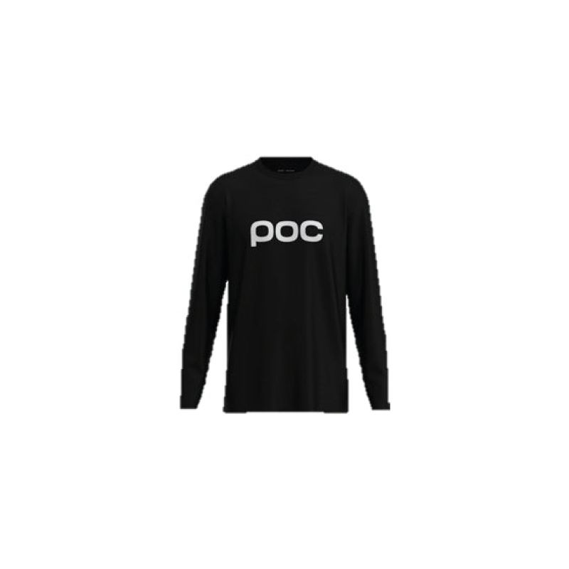 Tričko POC L/S Tee, černé