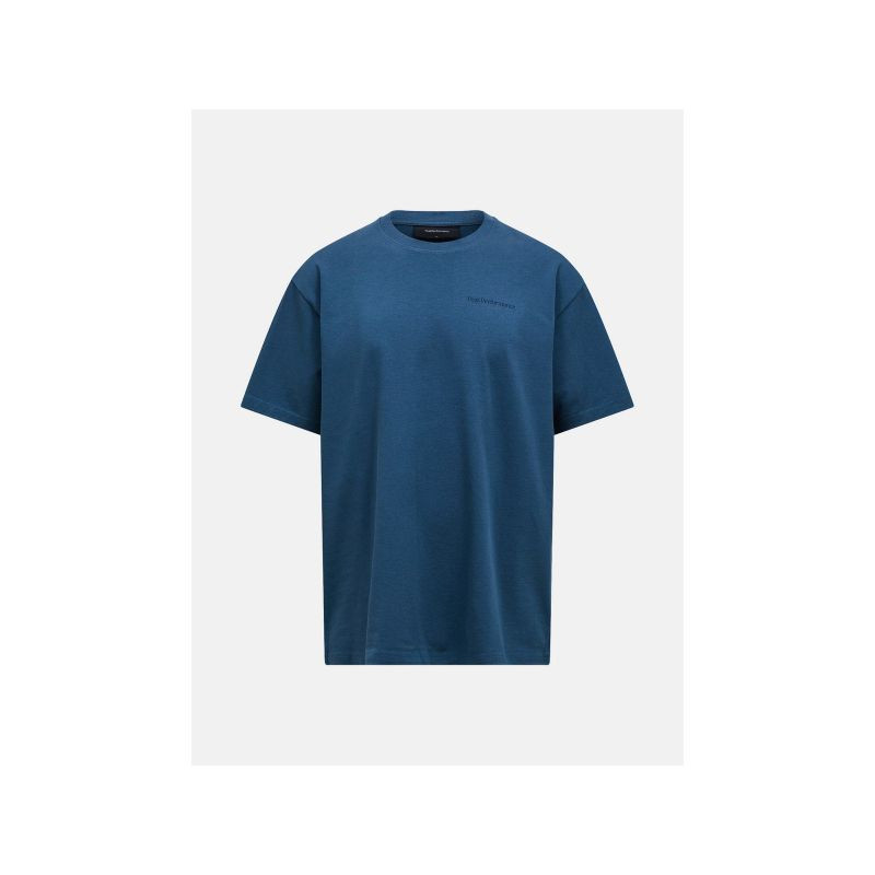 Tričko PEAK PERFORMANCE M Graphic Tee, modré