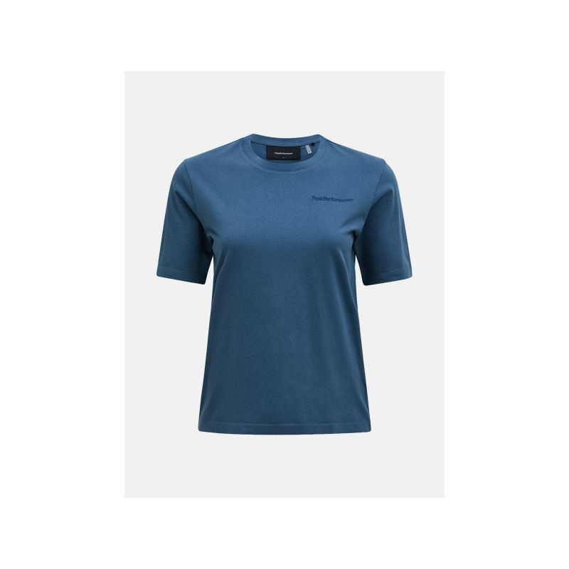 Tričko PEAK PERFORMANCE Original Small Logo Tee Women, modré