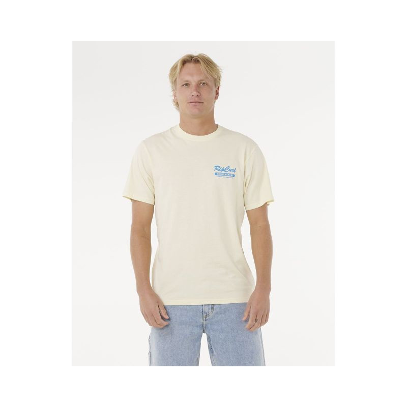 Tričko RIP CURL BOARD BAKERY TEE, žluté
