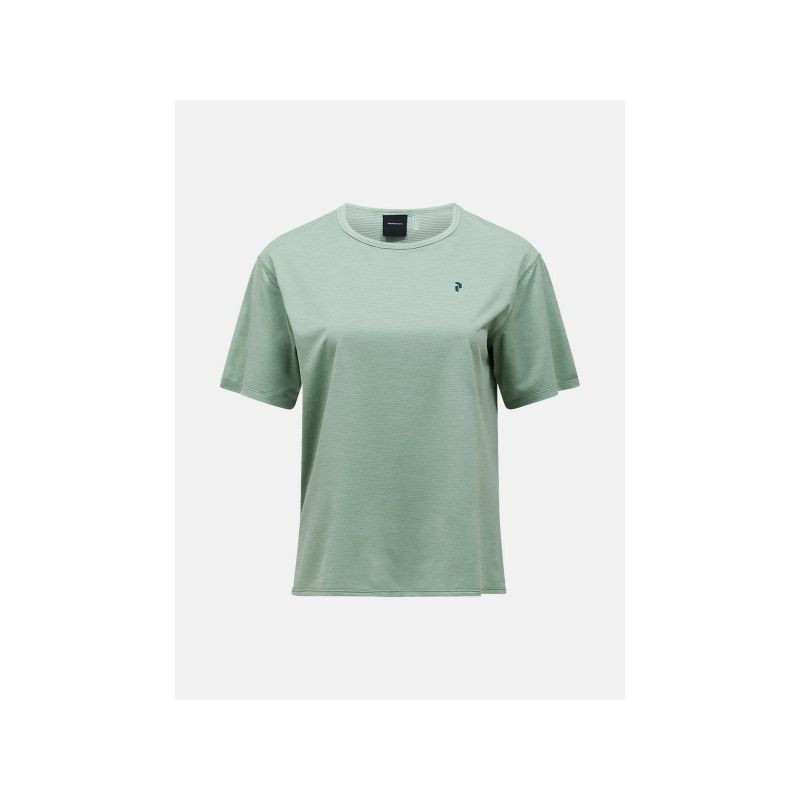Dámské tričko PEAK PERFORMANCE W Trail Shortsleeve, zelené