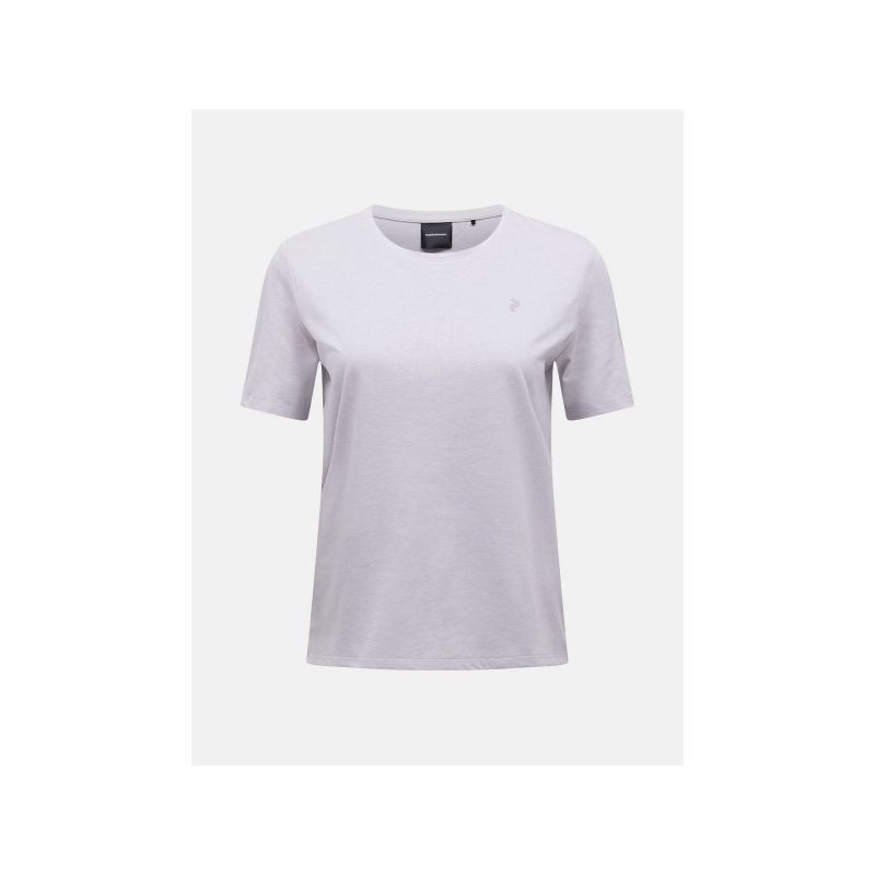 Dámské tričko PEAK PERFORMANCE W Explore Graphic Tee, šedé