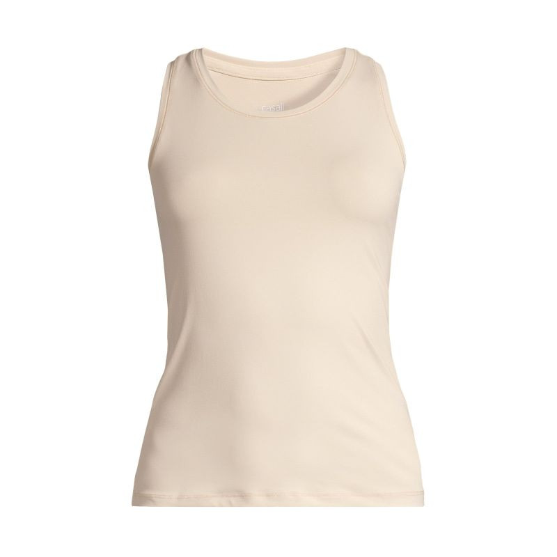 Dámské tričko CASALL Essential Racerback Tank, barva béžová