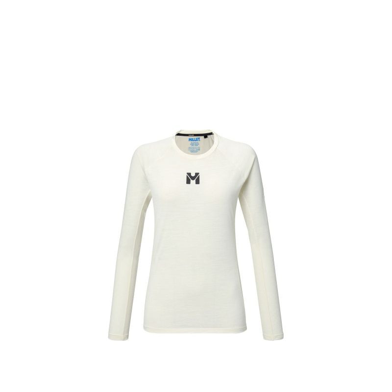 Dámské tričko MILLET Trilogy Wool Ts Ls W, béžové