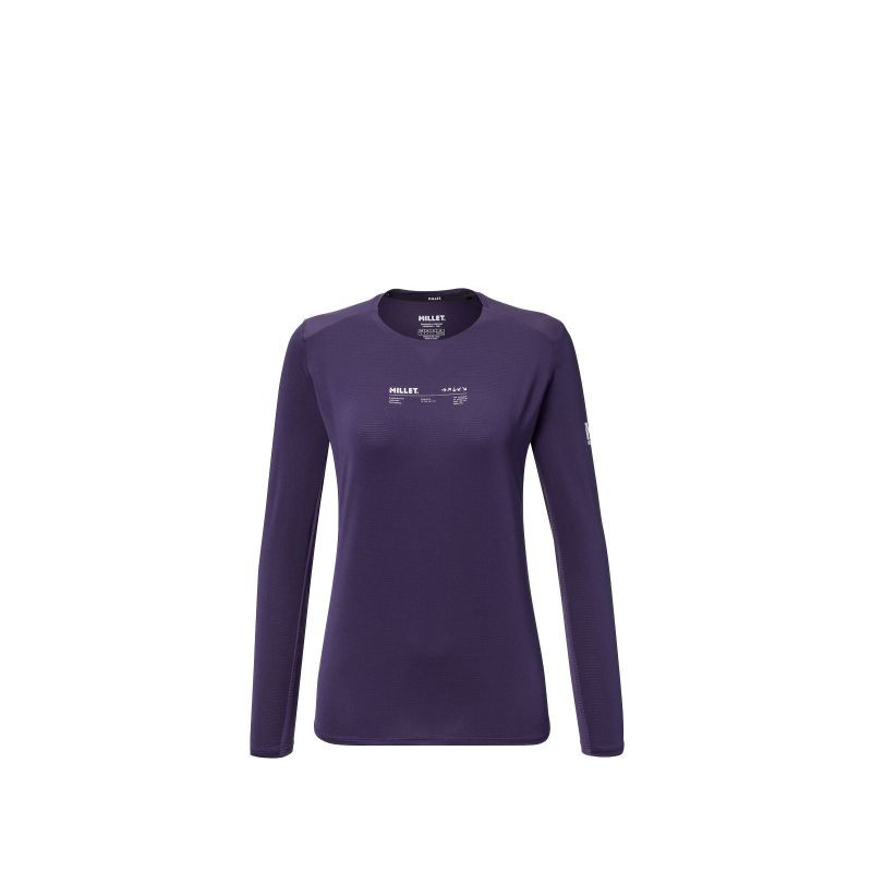 Dámské tričko MILLET Intense Ts Ls W, fialové