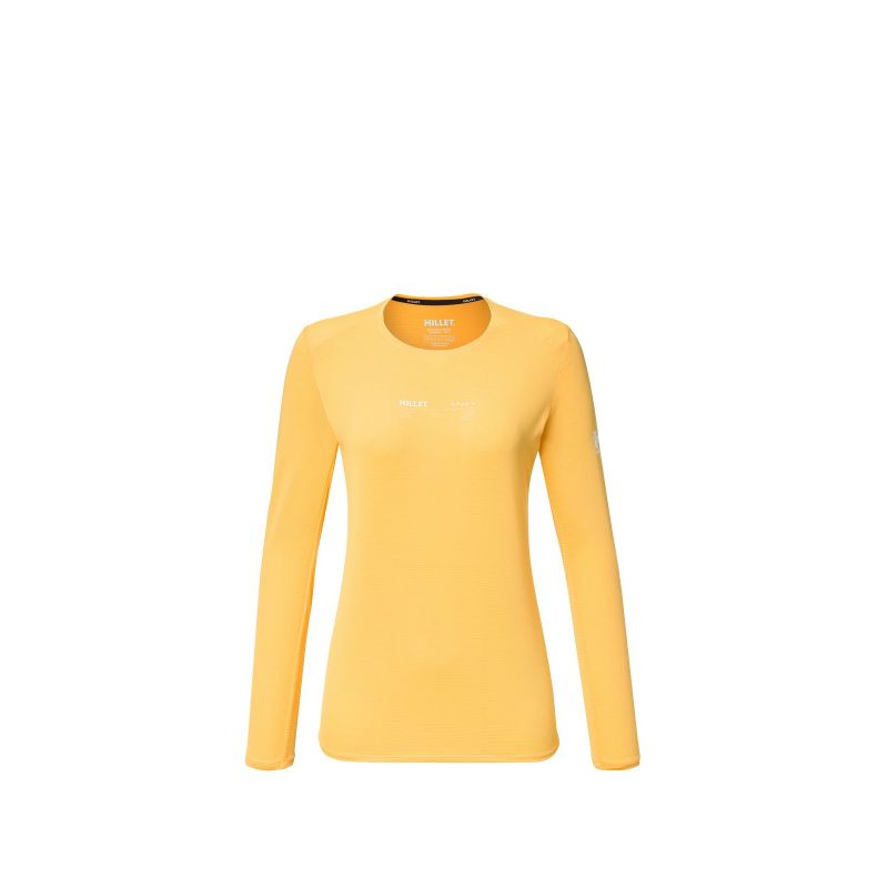 Dámské tričko MILLET Intense Ts Ls W, žluté
