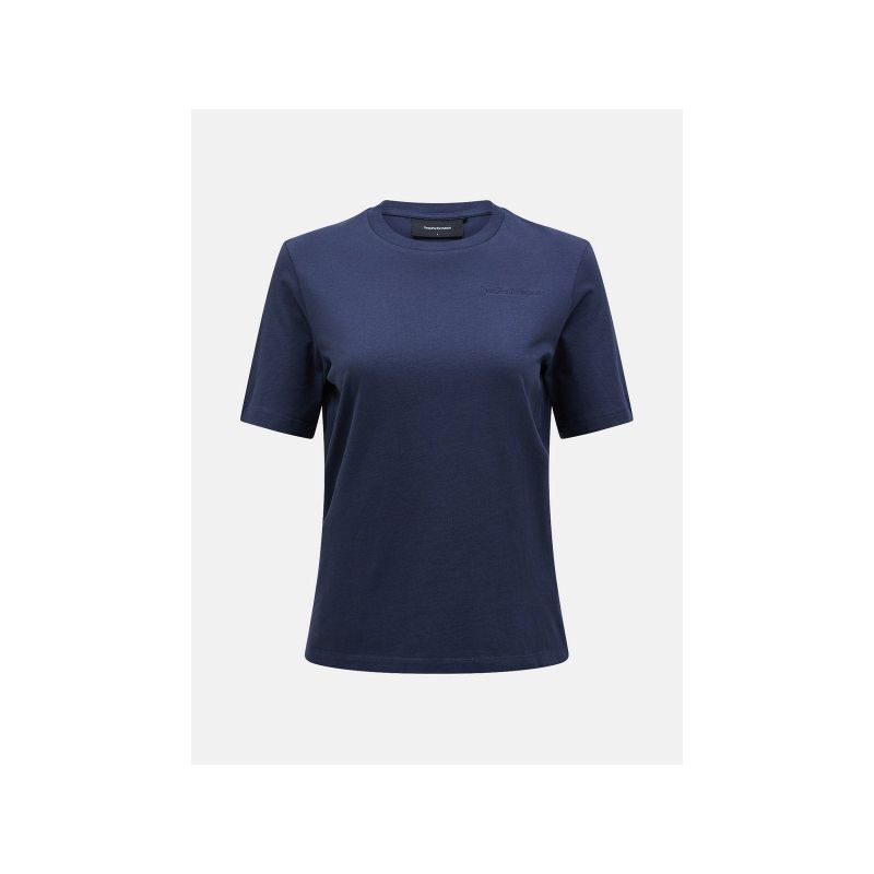 Tričko Peak Performance W Original Small Logo Tee, modré