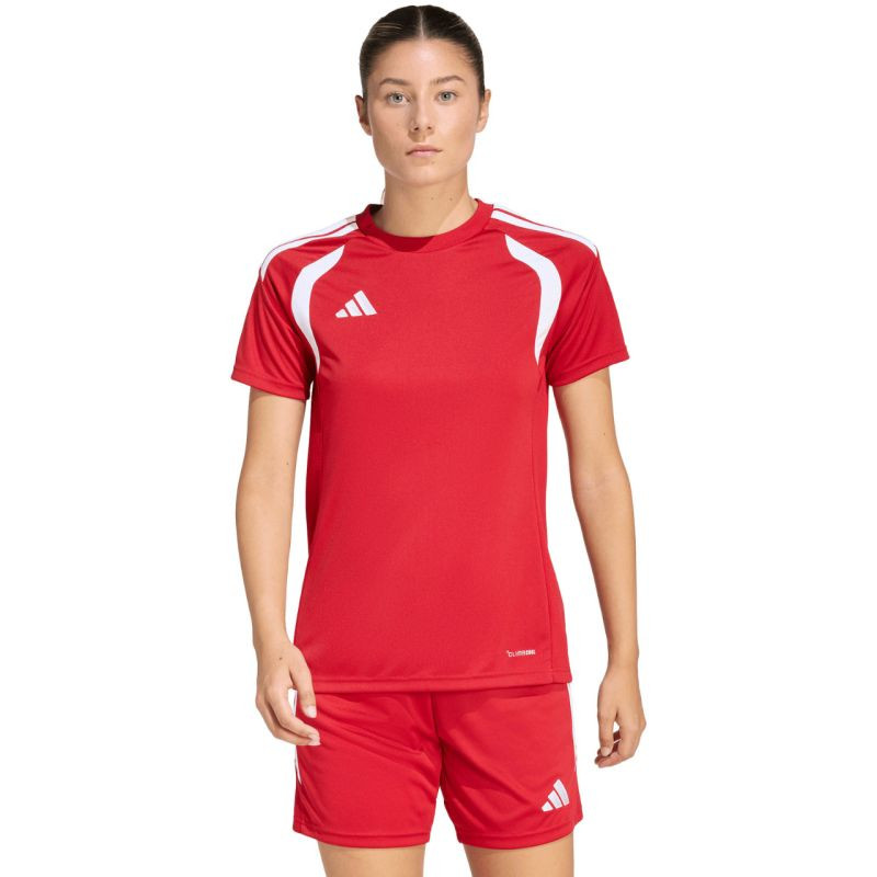 Dámské tričko adidas Tiro 26 League Jersey, červené, KB1336 - Dámské oblečení trika