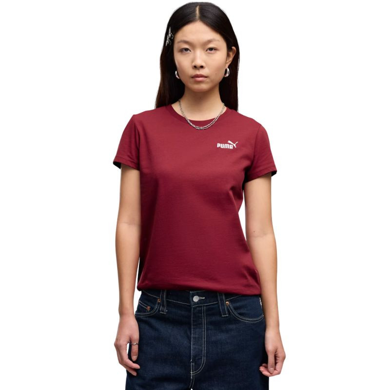 Dámské tričko Puma ESS Small No.1 Logo Tee(s) hnědé 682373 23 - Dámské oblečení trika