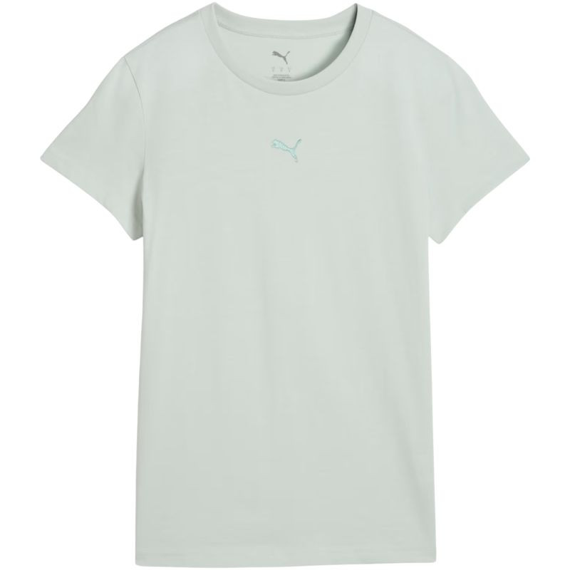 Dámské tričko Puma Ess Centered Cat Logo Tee, mátová barva, 692916 29