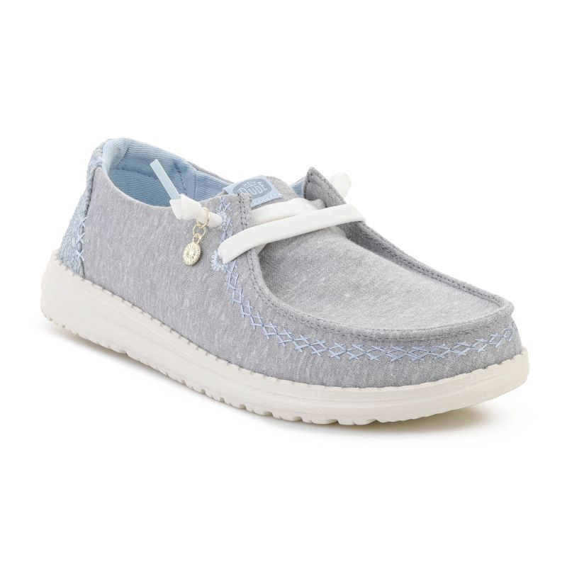 HEYDUDE WENDY BREAK SURF TRIČKO HEATHER GREY/MULTI 45217-1XQ dámské