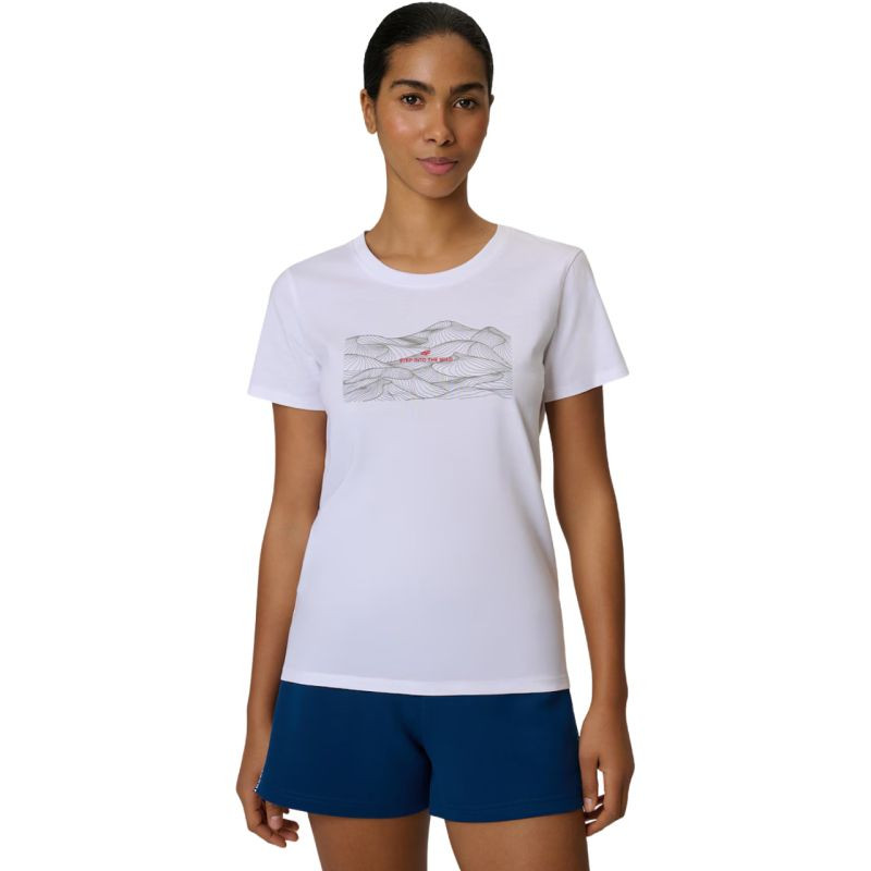Dámské tričko 4F F2785 bílé 4FWSS26TTSHF2785 10S