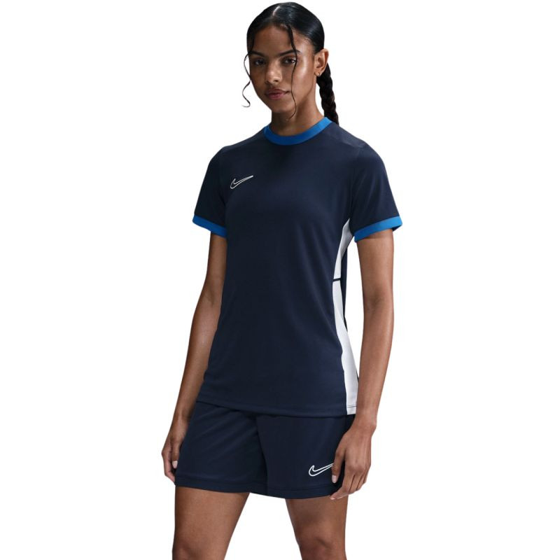 Dámské tričko Nike Dri-Fit Academy 25 SS, tmavě modré, FZ9756, velikost 410