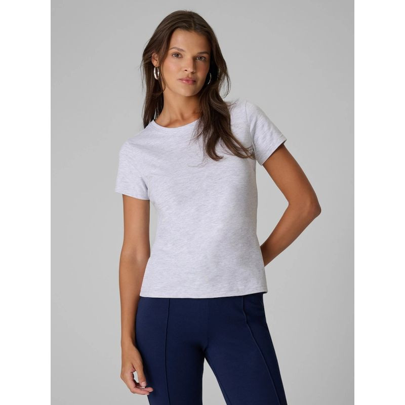 Dámské hladké tričko slim 4F 4FRMM00TTSHF3619-27M - Dámské oblečení trika