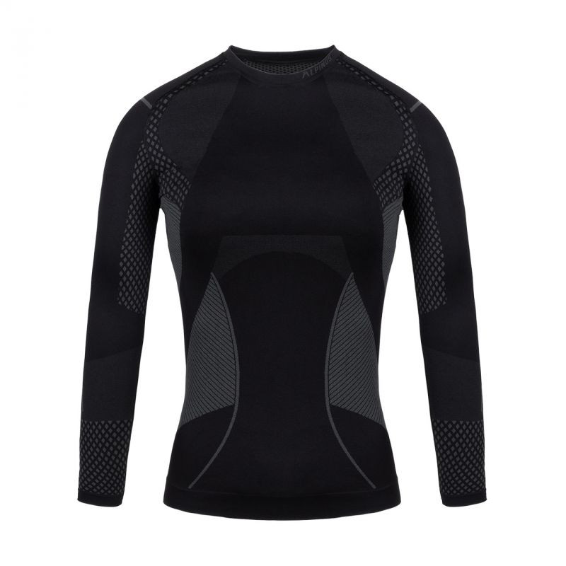 Tričko Alpinus Active Base Layer black-grey W GT43180