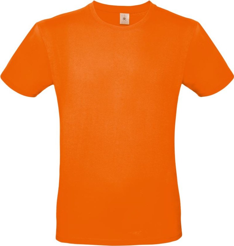 B&C #E150 Tričko 01.001T orange
