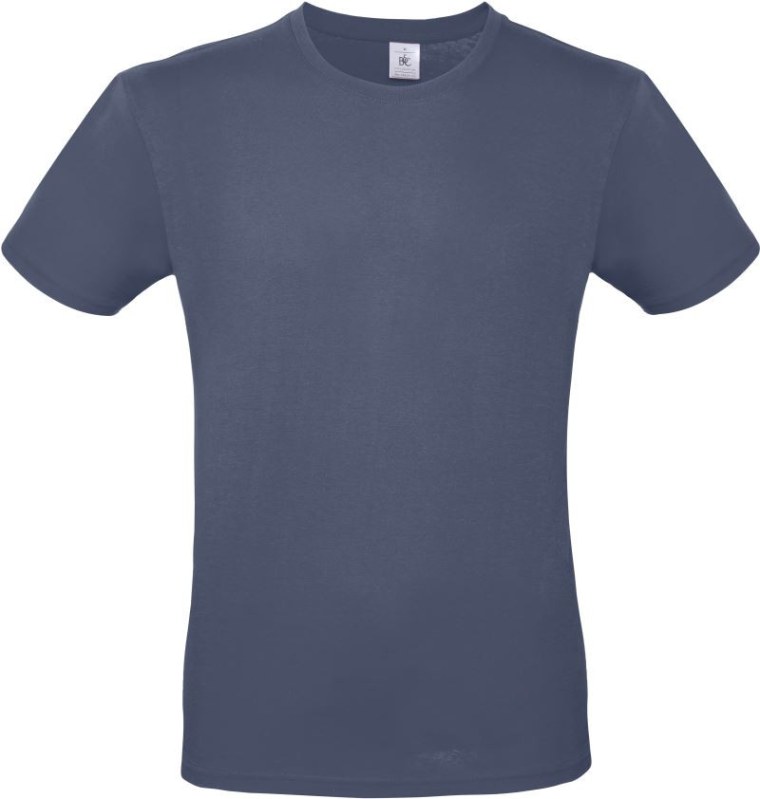 B&C #E150 Tričko 01.001T denim