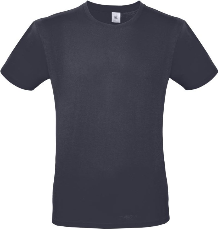 B&C #E150 Tričko 01.001T light navy - Dámské oblečení trika