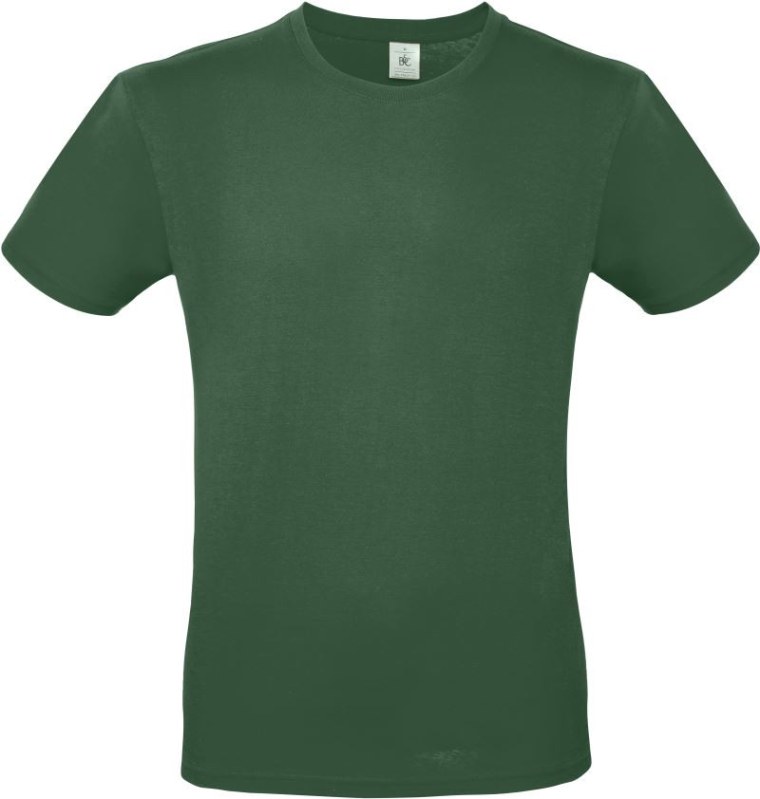 B&C #E150 Tričko 01.001T bottle green - Dámské oblečení trika