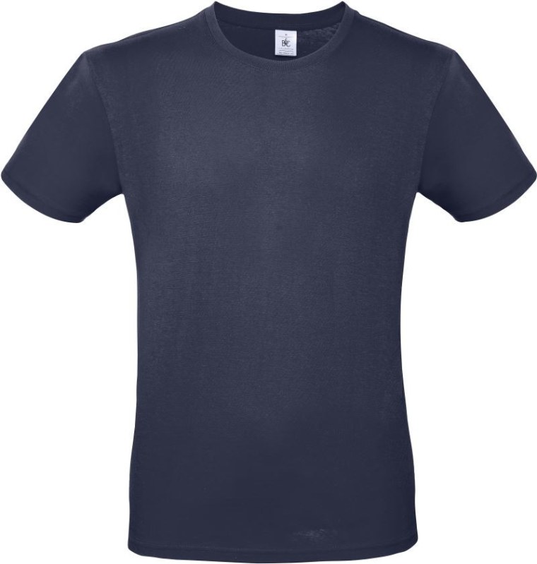 B&C #E150 Tričko 01.001T navy blue