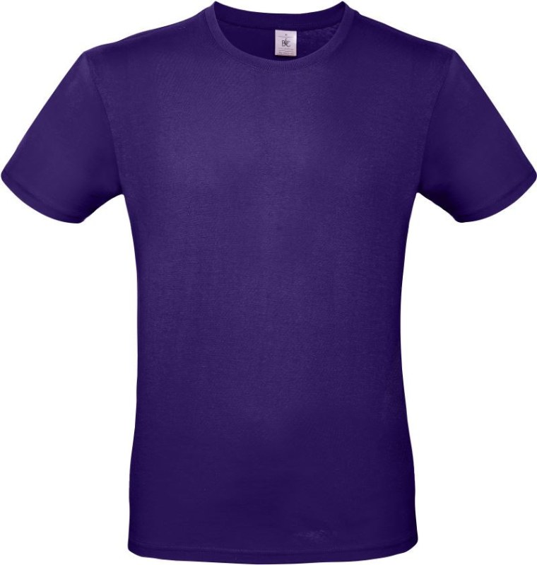 B&C #E150 Tričko 01.001T radiant purple